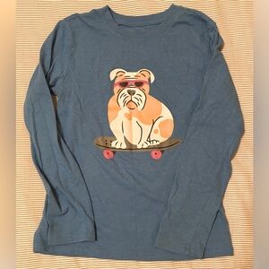 Boys Cat & Jack long sleeved dog shirt